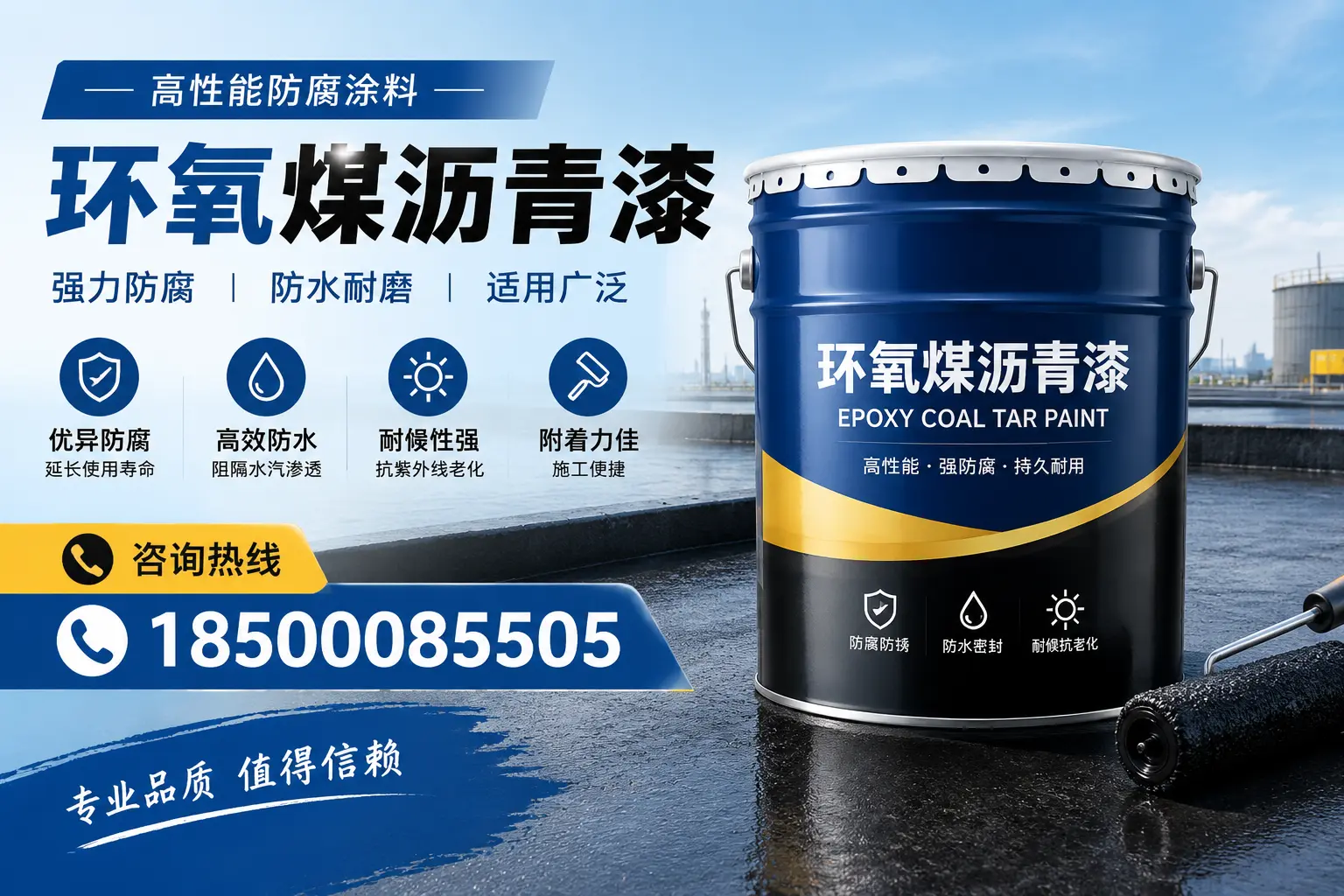 环氧煤沥青漆的主要成分与功能,襄阳用户深度了解